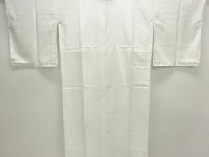 雪芝に花模様織り出し長襦袢